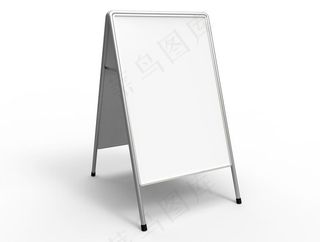 空白易拉宝模板图片