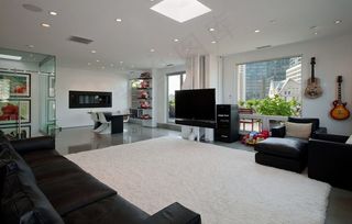 现代简约电视背景墙效果图