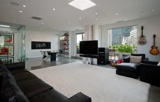 现代简约电视背景墙效果图