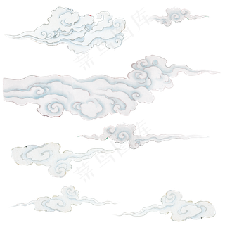 云中国风祥云古风云