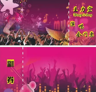 演唱会门票图片