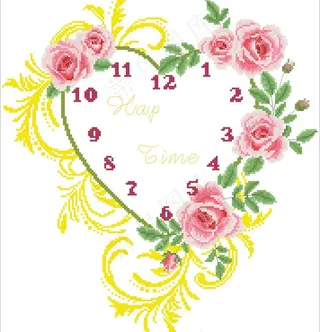 十字绣美好时光图片