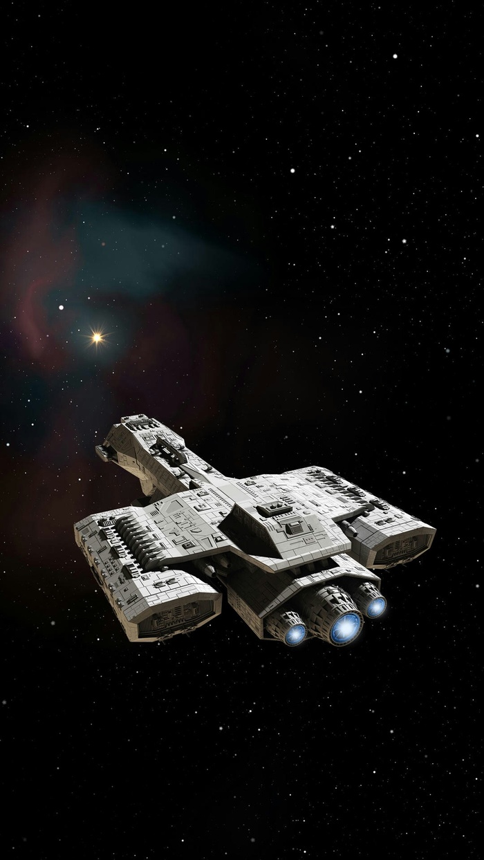 飞船电脑合成图