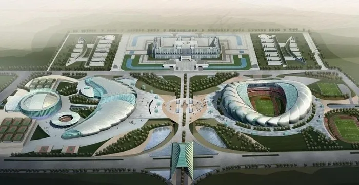 运动场效果图图片(4000X2328(DPI:72))psd模版下载