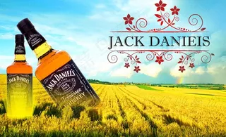 洋酒广告宣传创意设计素材图片