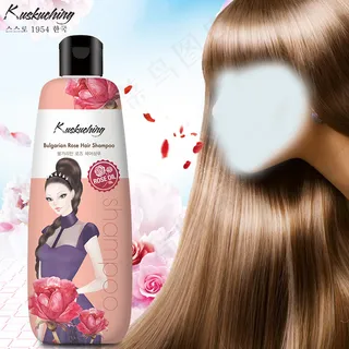 玫瑰洗发水主图直通车图钻展