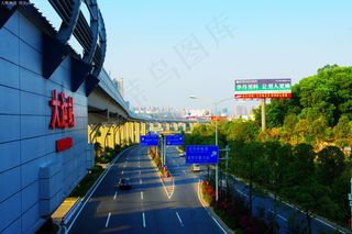 交通建设 城市绿化图片