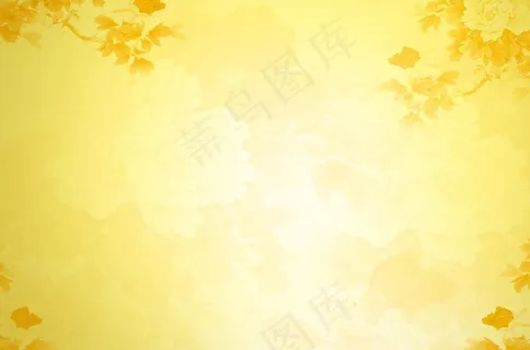 黄色背景素材图片