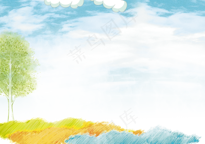 卡通父亲节小报手抄报小学生(4961X3508(DPI:300))psd模版下载