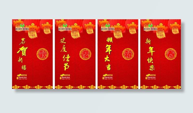 商场过年新春包柱柱子图片cdr矢量模版下载