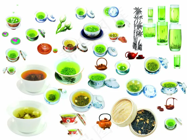 茶文化psd模版下载