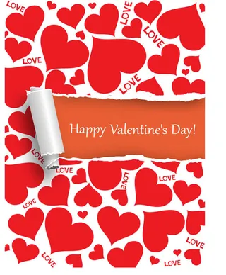 斑驳箭头纸卷设计矢量素材