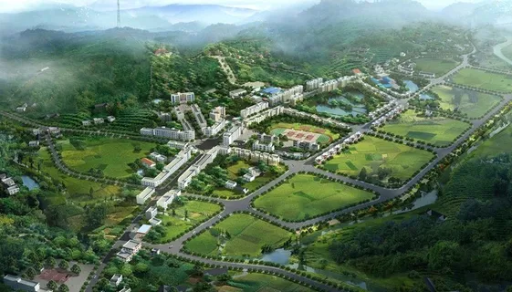 乡镇规划图图片