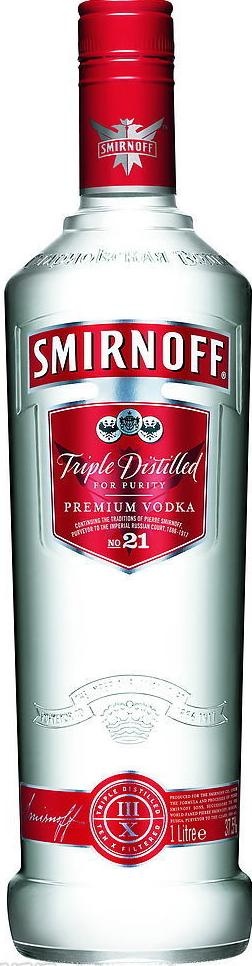 斯米诺红原味皇冠伏特加（抠好）图片