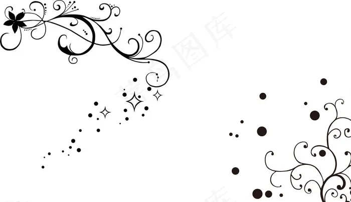 对角花 雕刻花 花式图片ai矢量模版下载