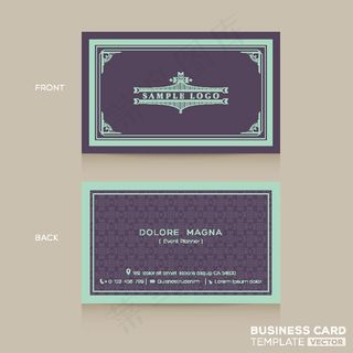 精美名片模板设计