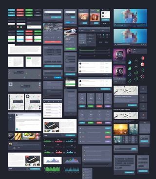 交互设计模块模板图片