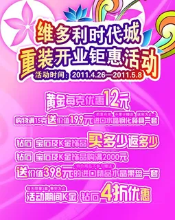 商场开业珠宝首饰活动图片