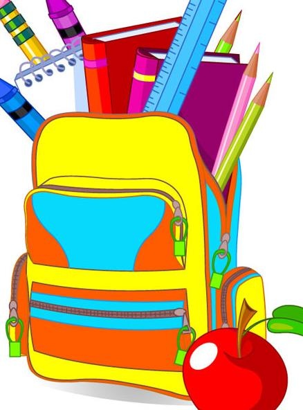 学习用品 书包图片eps,ai矢量模版下载