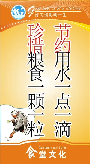 珍惜粮食一颗一粒