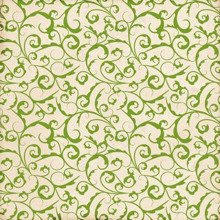 绿色花纹背景图片