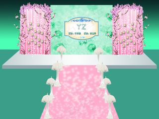 蒂芙尼兰樱花婚礼