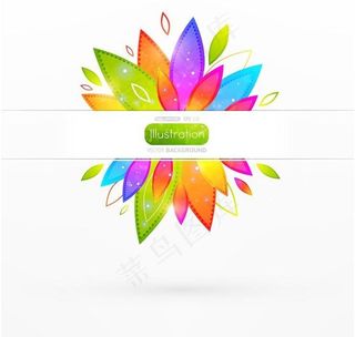 绿叶背景树叶背景图片