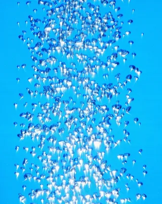 ps底纹 ps设计素材 雨滴 蓝色