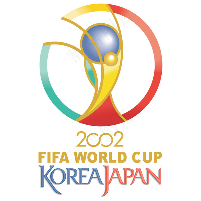 2002彩色logo标志设计ai矢量模版下载
