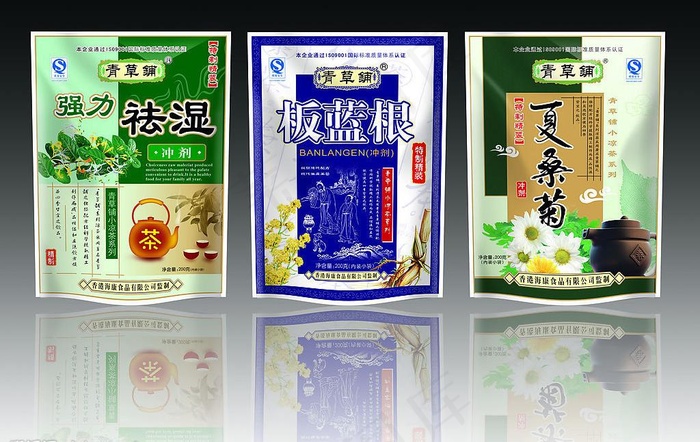 凉茶包装图片