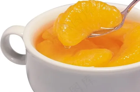 糖水桔子图片