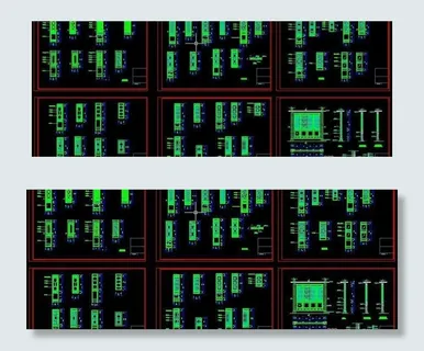 常用门窗CAD图库
