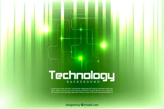 绿色背景矢量图