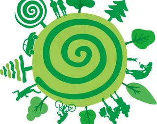 绿色环保背景图片