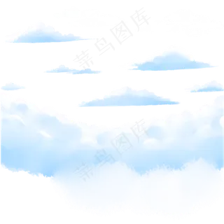 蓝天白云,免抠元素