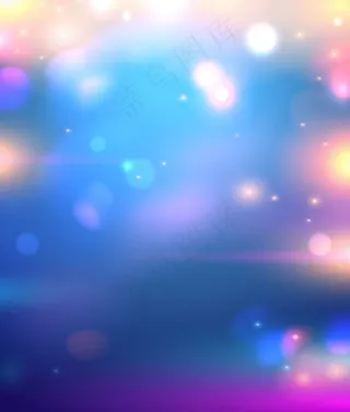 唯美梦幻背景矢量素材