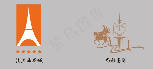 地产LOGOai矢量模版下载
