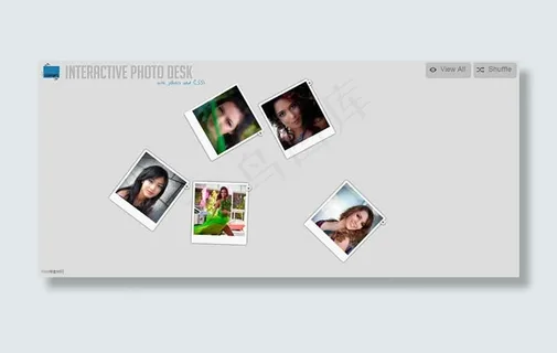 可移动的照片墙展示图片