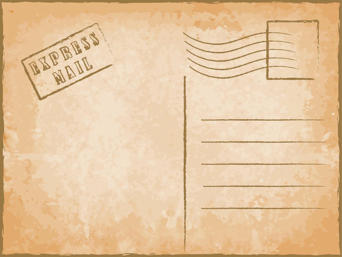 信笺 明信片 ...