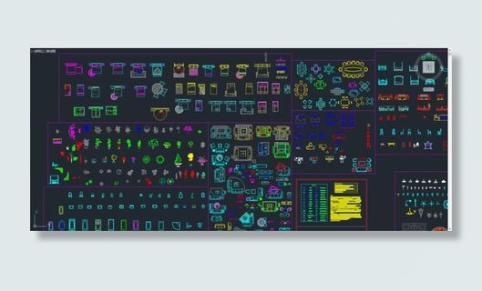 装修CAD图块大全