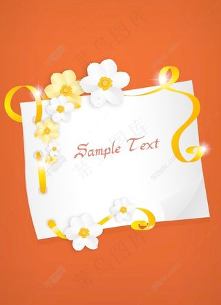 本文用矢量春天背景