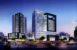 公共建筑效果图图片