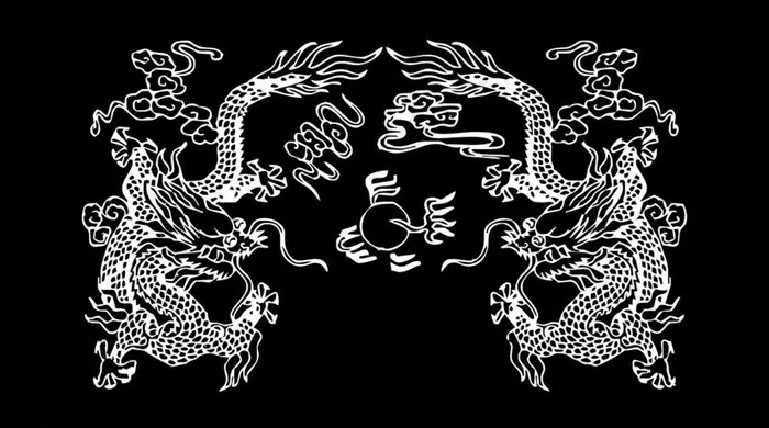 龙纹图片cdr矢量模版下载