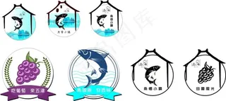 鱼乡小镇LOGO设计