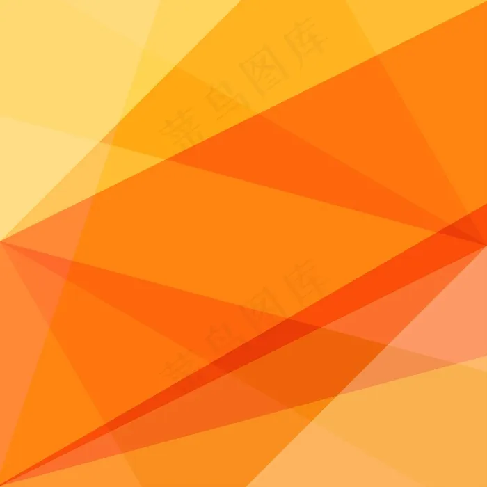 简单多边形黄背景ai矢量模版下载