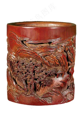 笔筒办公用品免抠素材PSD分层