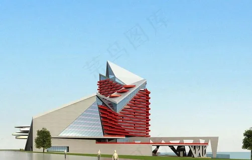 现代写字楼商务楼建筑图片