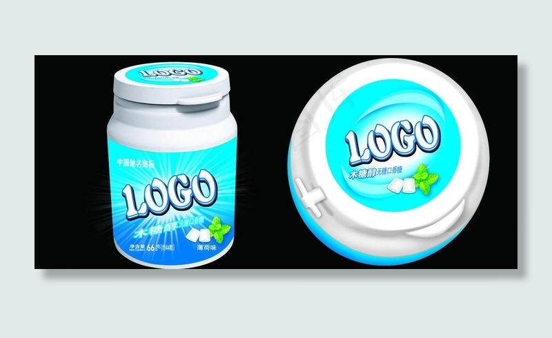 木糖醇包装图片