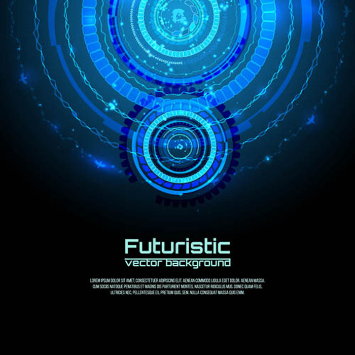 科幻风背景V1矢量图片eps,ai矢量模版下载
