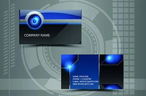 时尚名片卡片图片